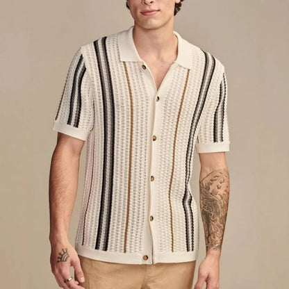 Milo Bravé Knit Button-Up