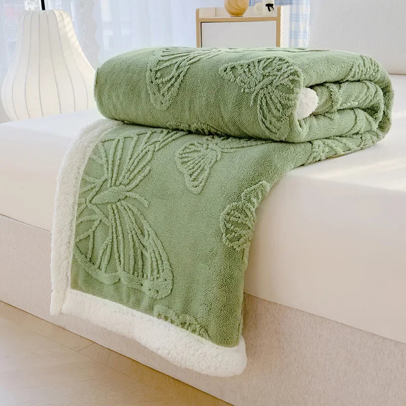 Luna Plush Butterfly Blanket