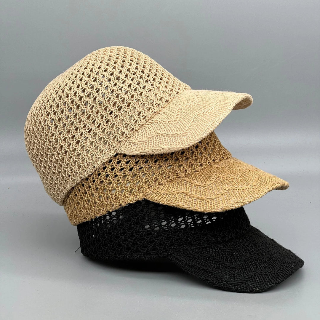 Solara Woven Sun Cap