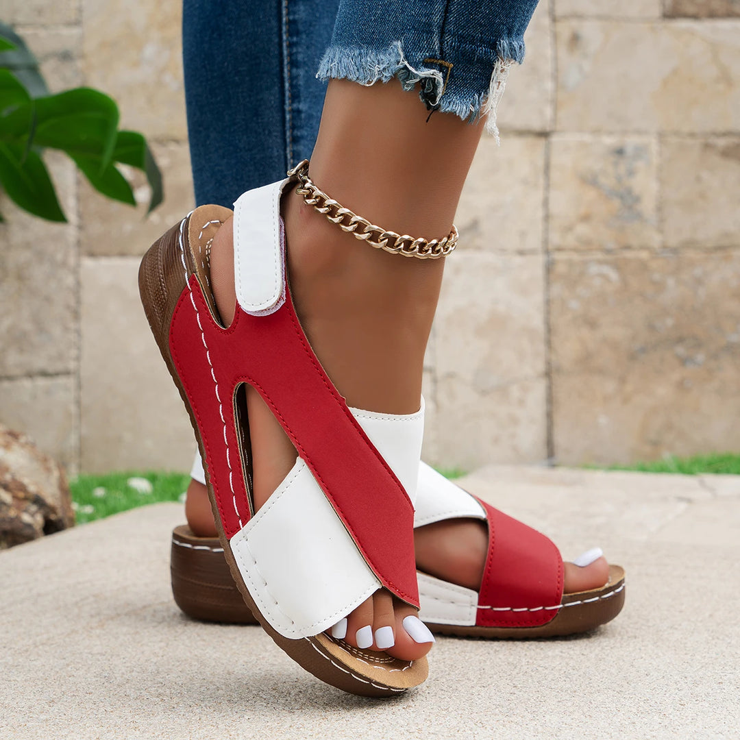 Aria Cross Wedges