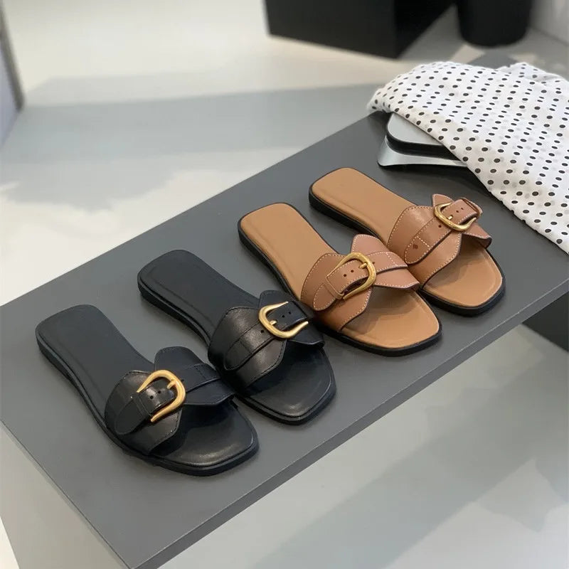 Sienna Buckle Sandals