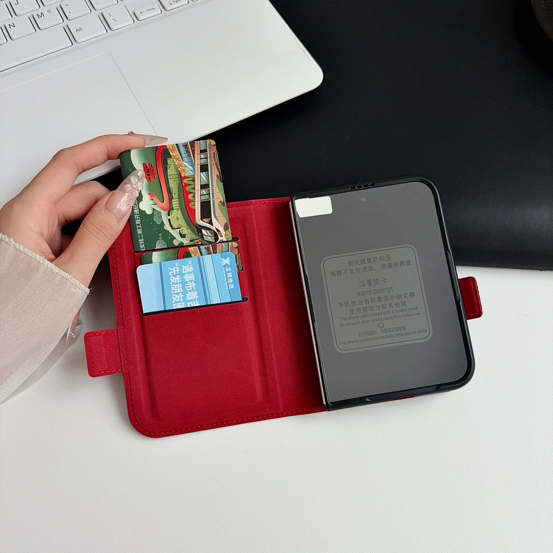 Pavo | Wallet Phone Case with Card Slots and Foldable Cover