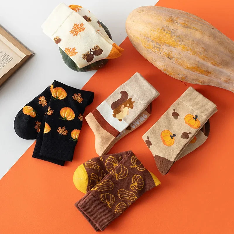 Halloween Cartoon Socks