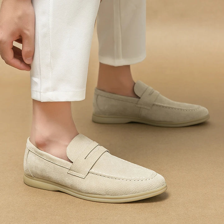 Monaco Suede Loafers