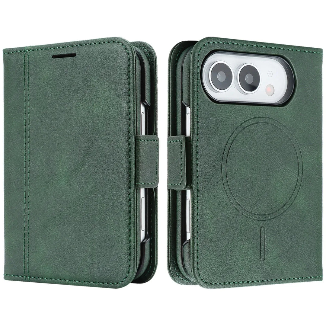 Tavo | Wallet Phone Case with Foldable Cover and Circular Ring Design