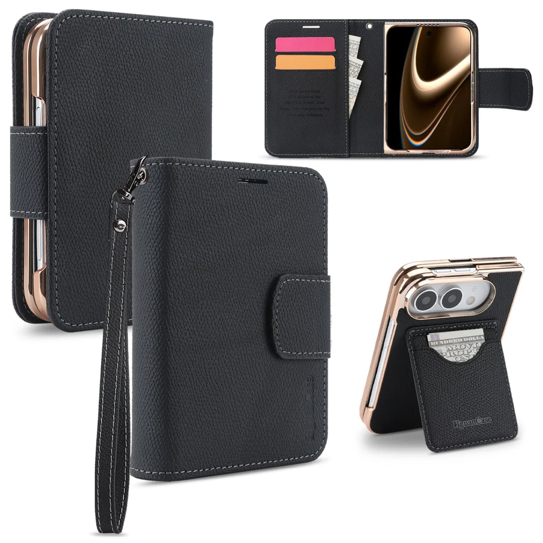 Wren | Wallet Phone Case with Card Slots and Removable Wrist Strap