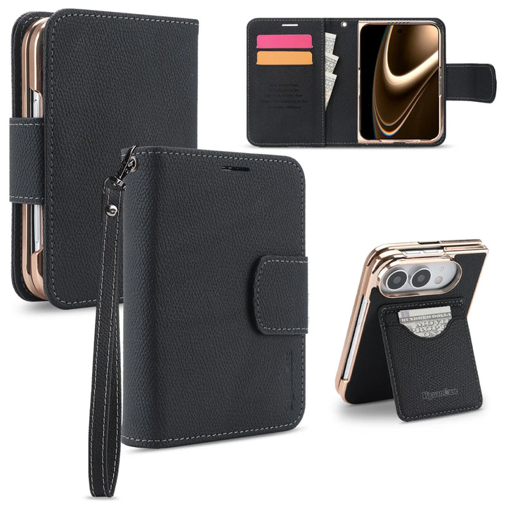 Wren | Wallet Phone Case with Card Slots and Removable Wrist Strap