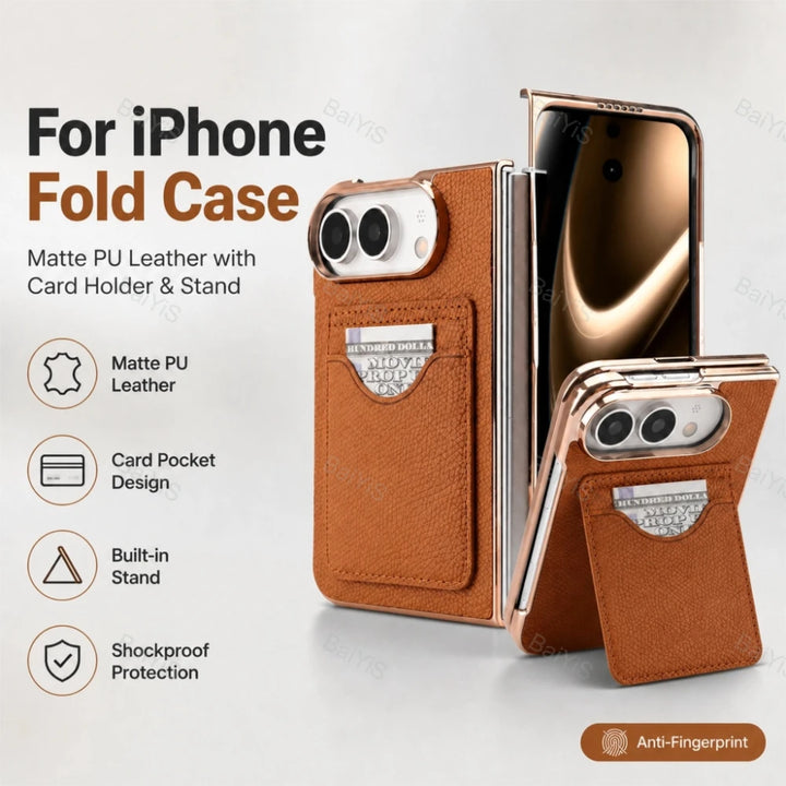 Sora | Wallet Phone Case with Card Pocket and Foldable Stand Design