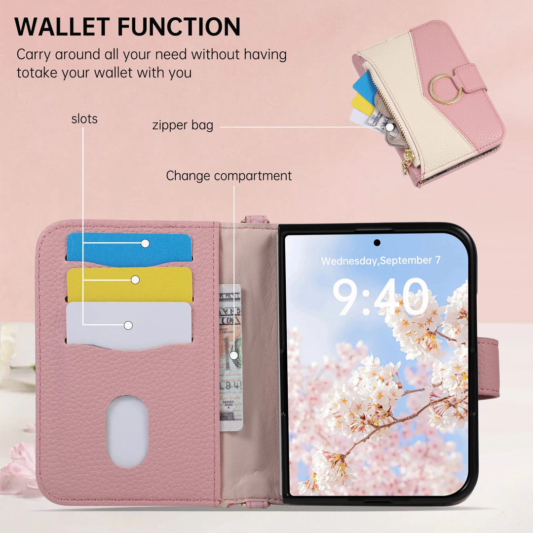 Uvia | Wallet Phone Case with Crossbody Strap and Card Pocket