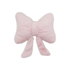 Plush Bow Throw Pillow