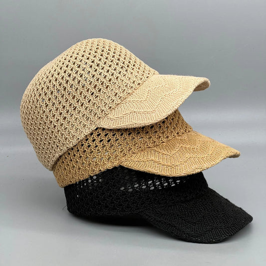 Solara Woven Sun Cap