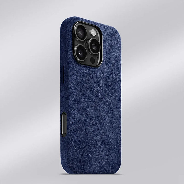 Lusso Suede iPhone Case