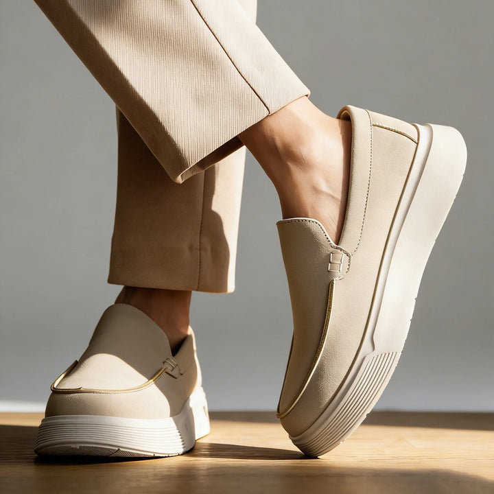 Lennox Hale Slip On Leather Loafers