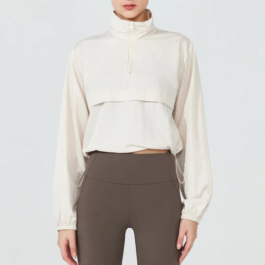 Aura Windbreaker Pullover