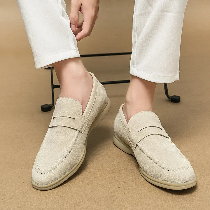 Monaco Suede Loafers