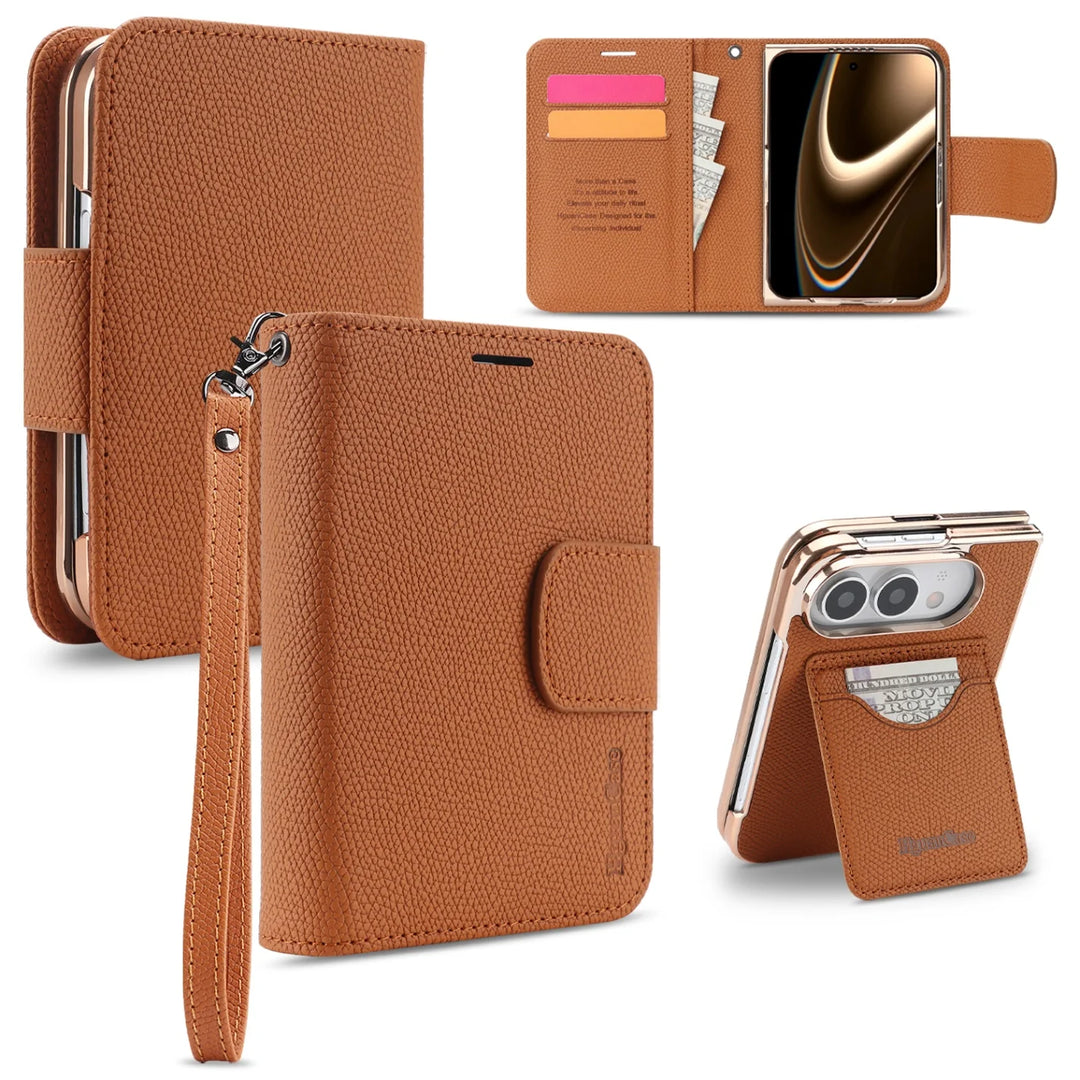 Wren | Wallet Phone Case with Card Slots and Removable Wrist Strap