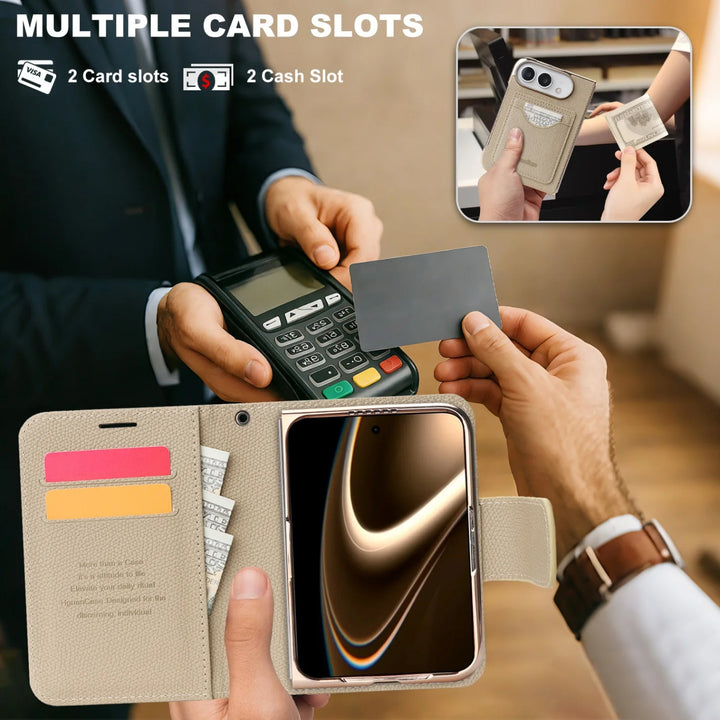 Wren | Wallet Phone Case with Card Slots and Removable Wrist Strap