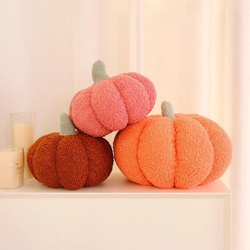Pumpkin Puff Throw Pillow