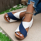 Aria Cross Wedges