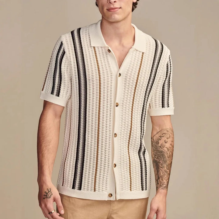 Milo Bravé Knit Button-Up