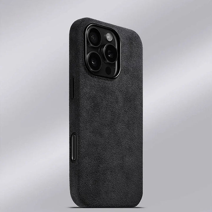 Lusso Suede iPhone Case