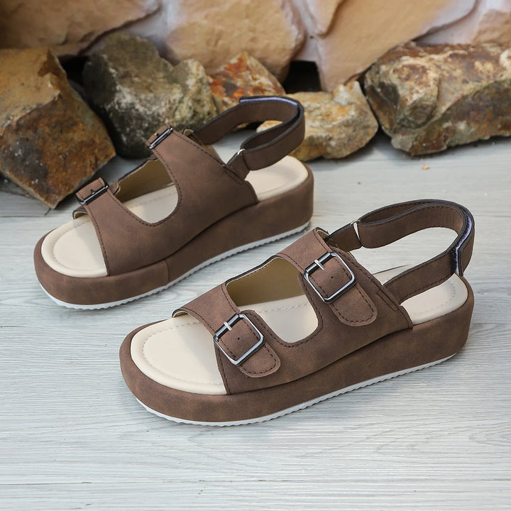 Terra Lane Buckle Sandals