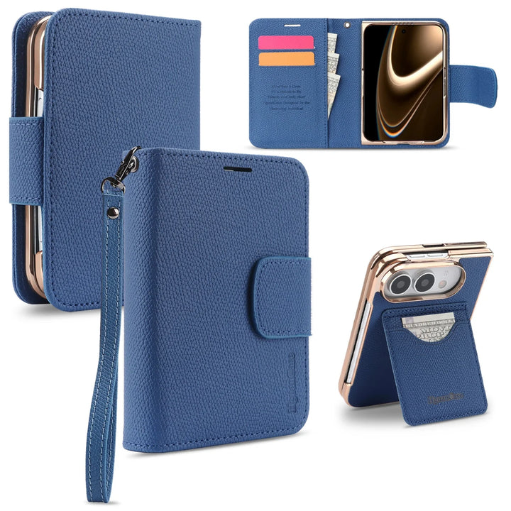 Wren | Wallet Phone Case with Card Slots and Removable Wrist Strap