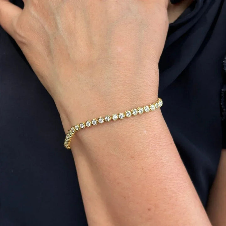 Ava Lane Moissanite Tennis Bracelet
