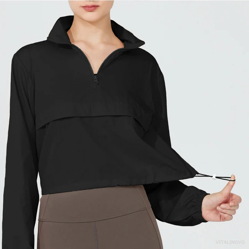 Aura Windbreaker Pullover