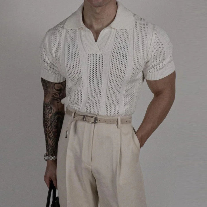 Archie Sloan Johnny Collar Shirt