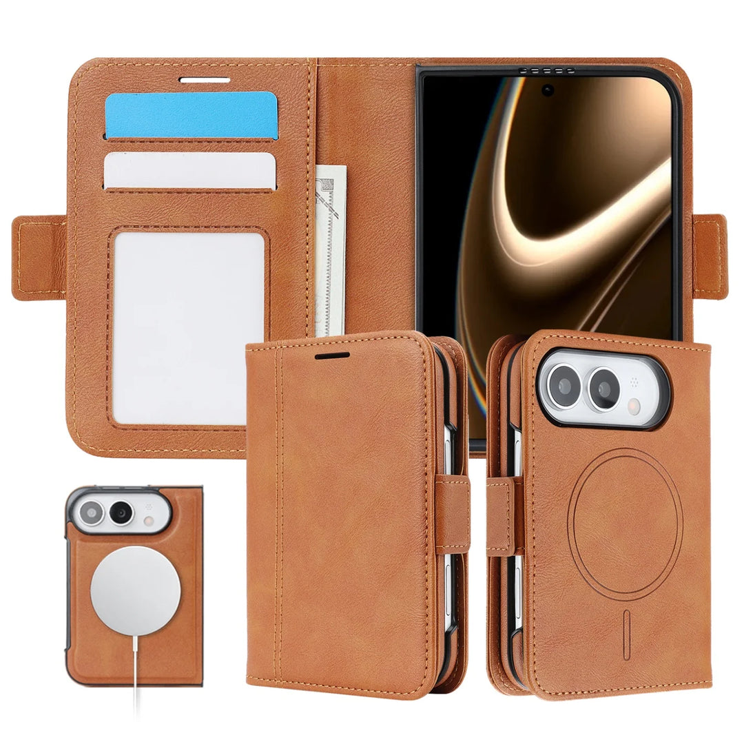 Tavo | Wallet Phone Case with Foldable Cover and Circular Ring Design