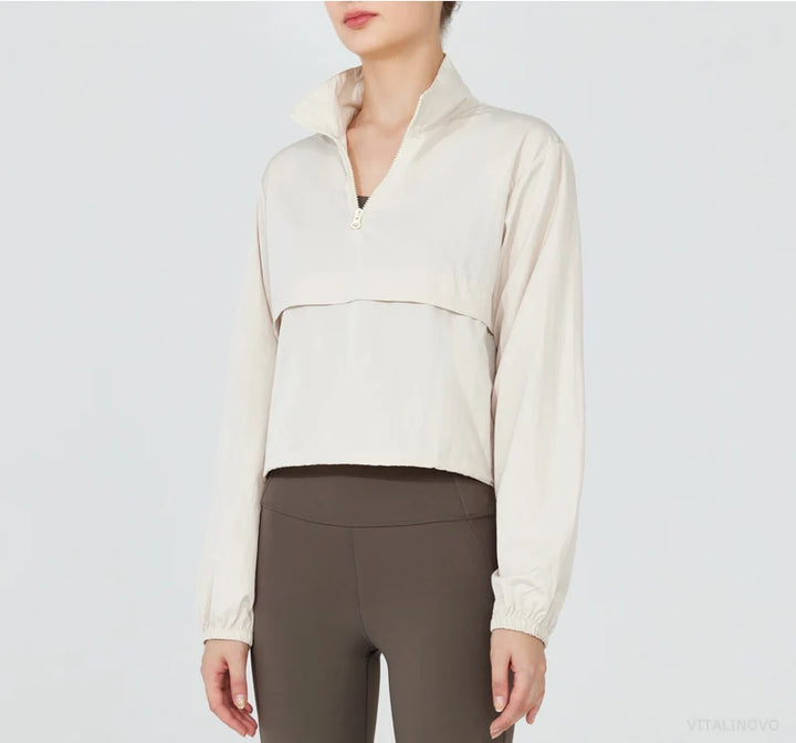 Aura Windbreaker Pullover