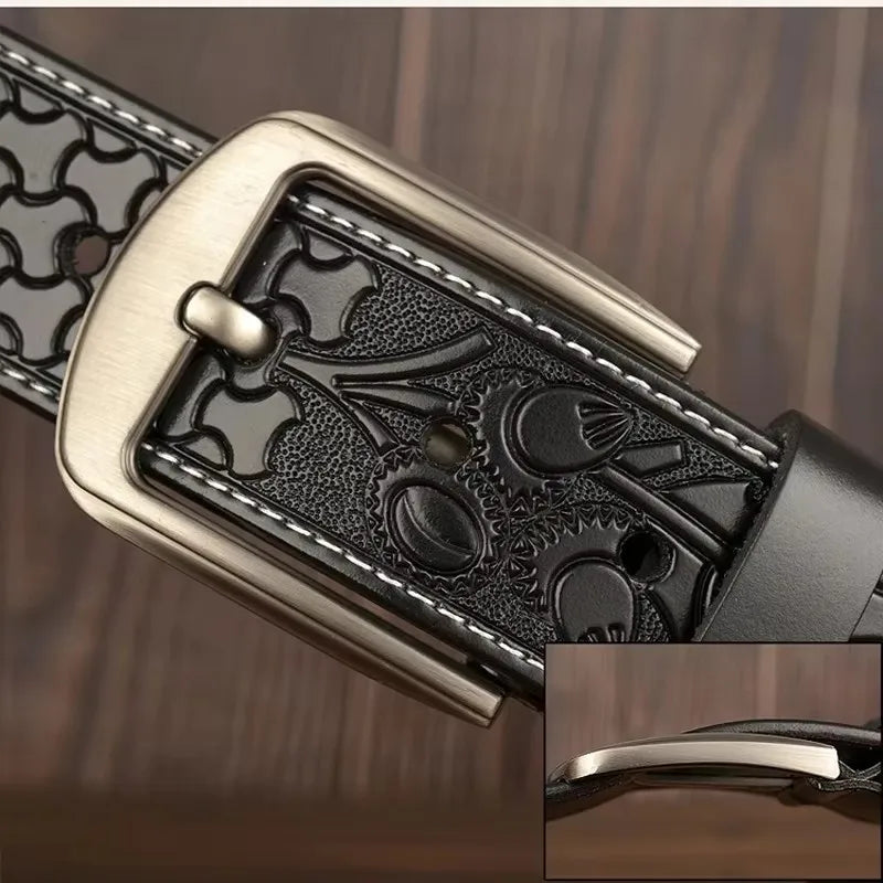 Ezra Fall Leather Belt