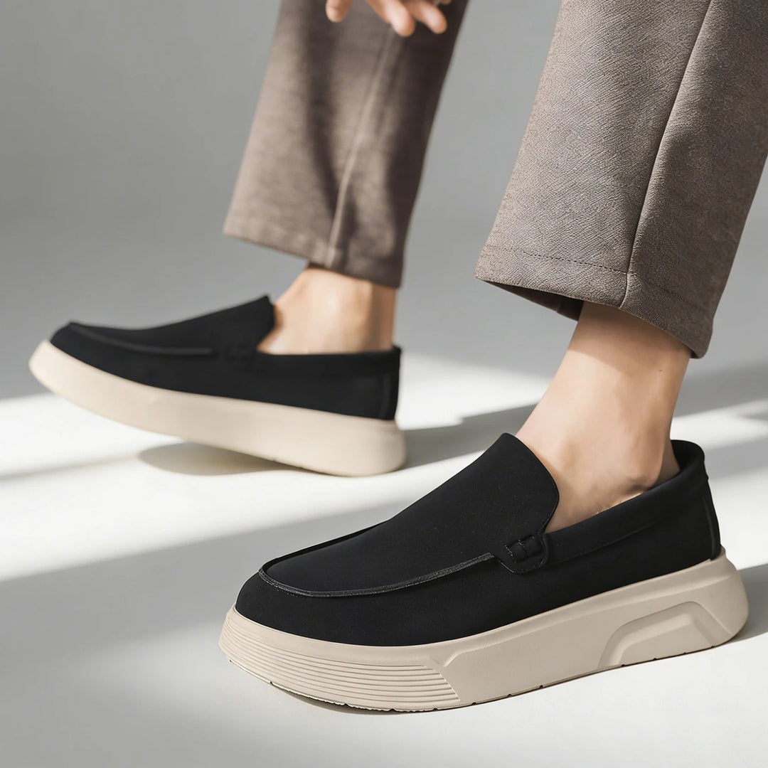 Lennox Hale Slip On Leather Loafers