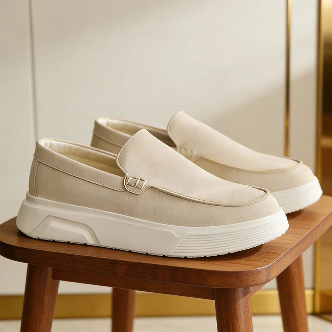 Lennox Hale Slip On Leather Loafers