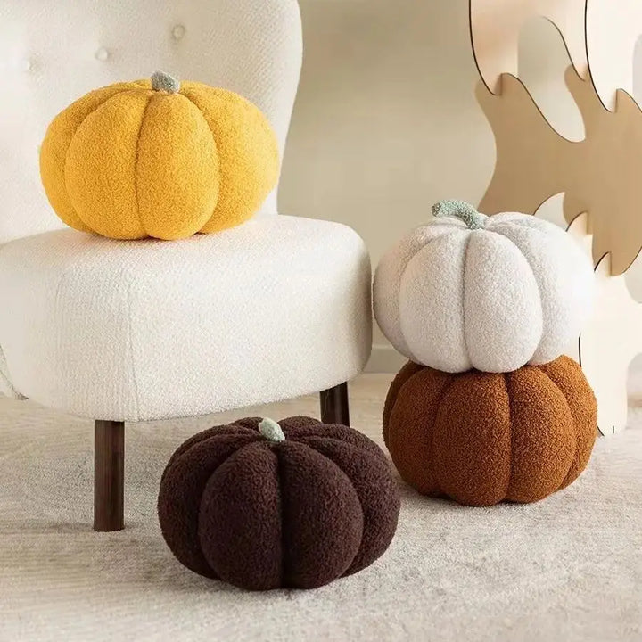 Pumpkin Puff Throw Pillow