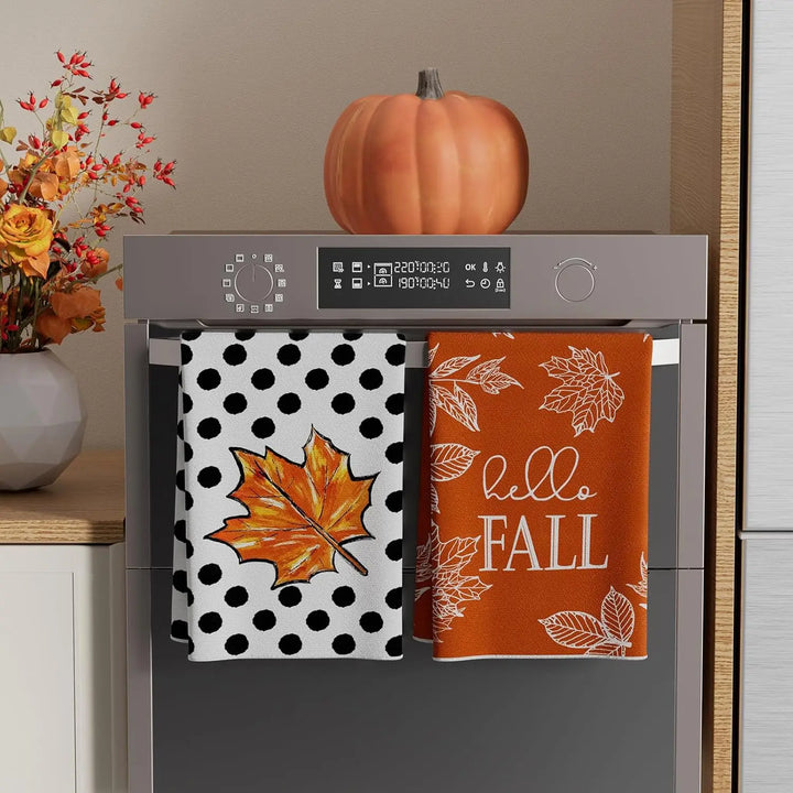 Hello Fall Hand Towels