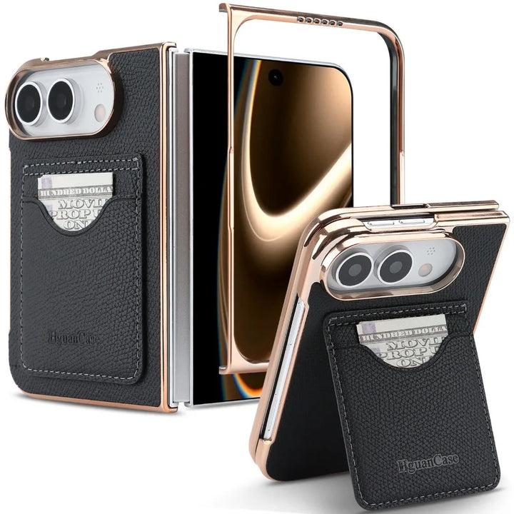 Sora | Wallet Phone Case with Card Pocket and Foldable Stand Design