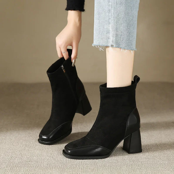 Vienna Square Toe Boots