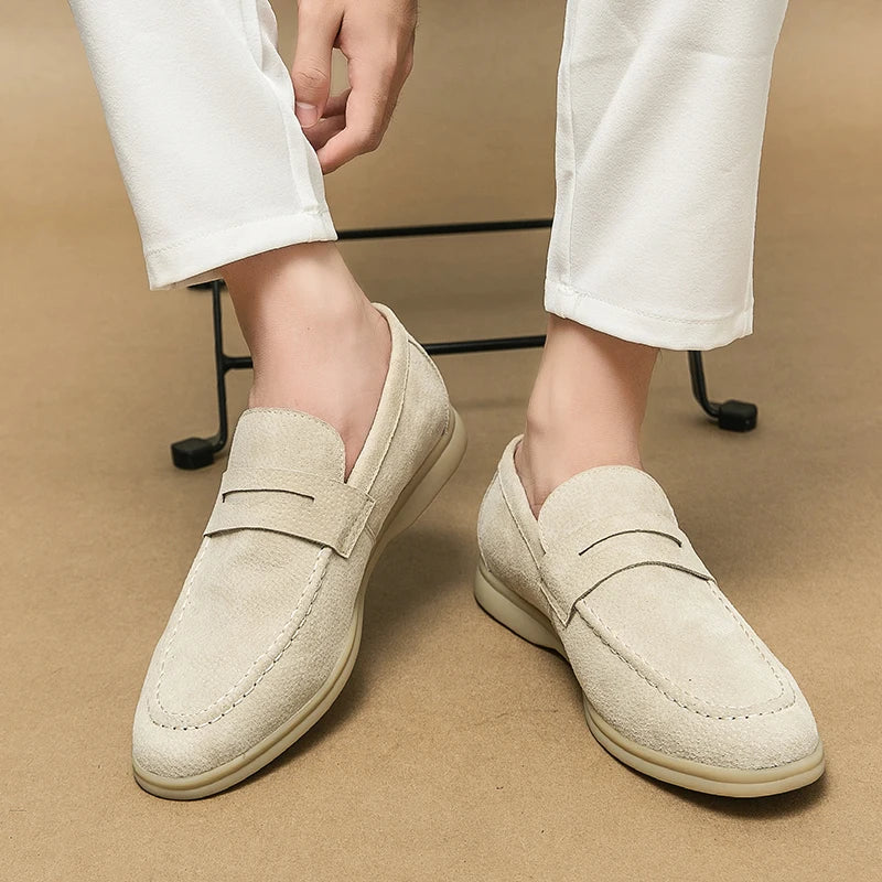 Monaco Suede Loafers