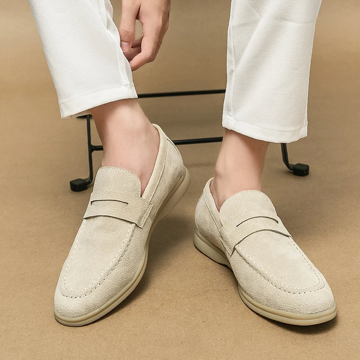 Monaco Suede Loafers