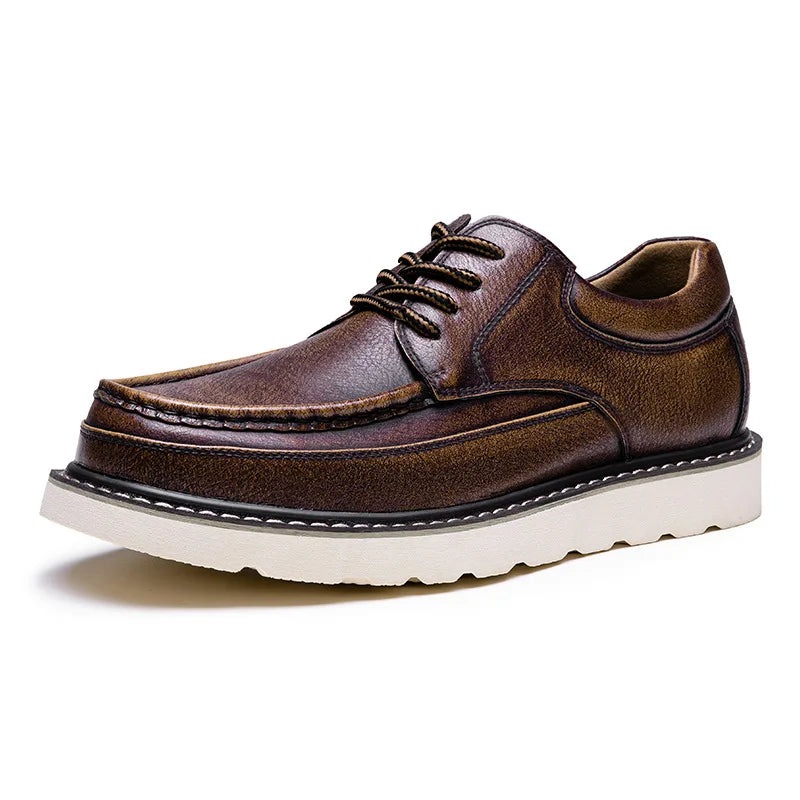 Harlen Genuine Leather Casual Shoes