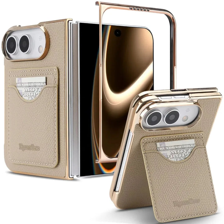 Sora | Wallet Phone Case with Card Pocket and Foldable Stand Design
