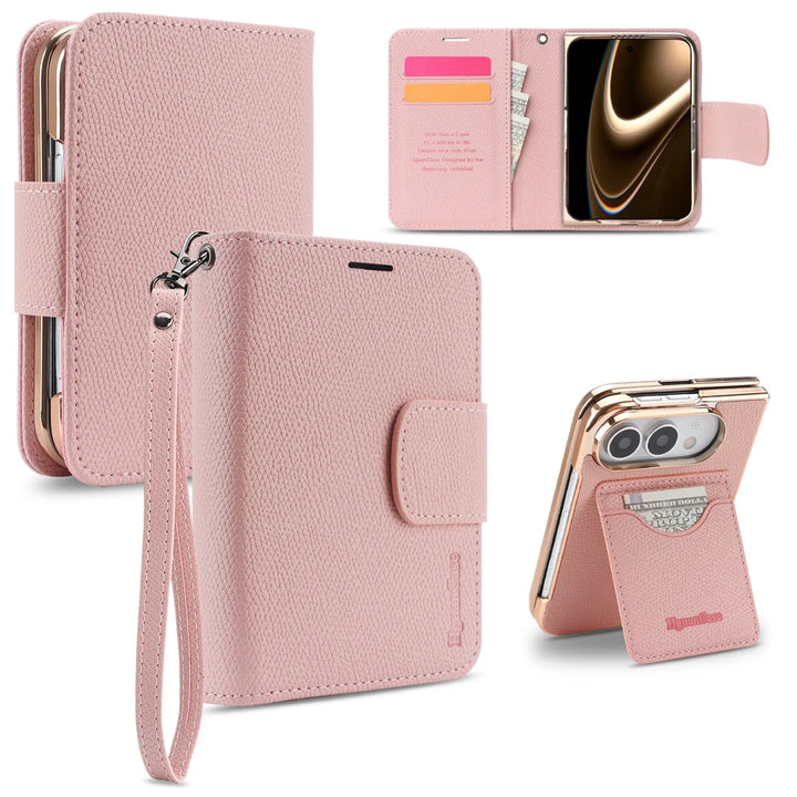 Wren | Wallet Phone Case with Card Slots and Removable Wrist Strap