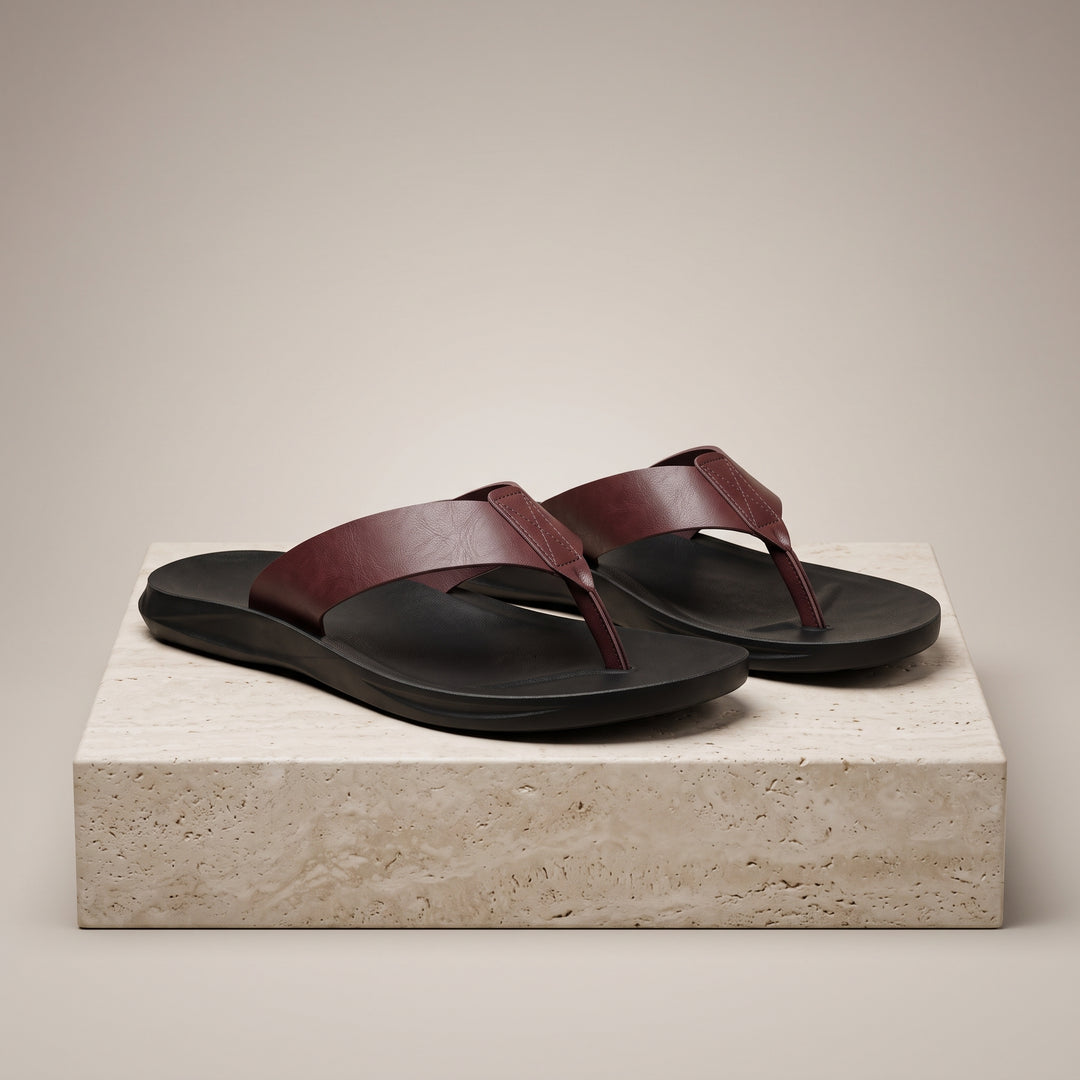 Nico Leather Thong Sandal