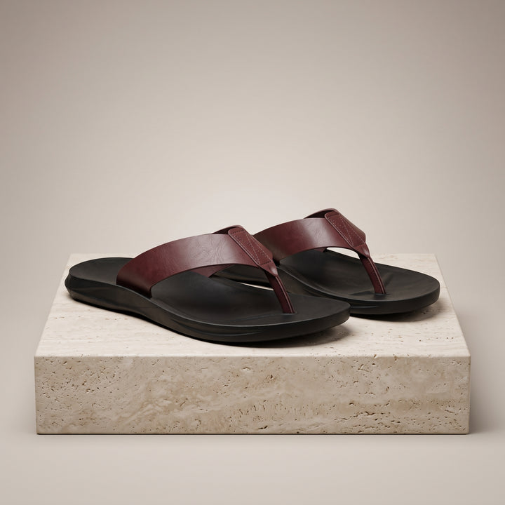 Nico Leather Thong Sandal