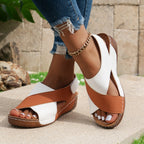 Aria Cross Wedges