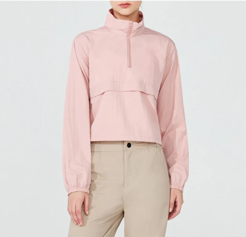 Aura Windbreaker Pullover