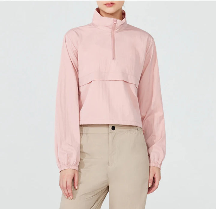 Aura Windbreaker Pullover