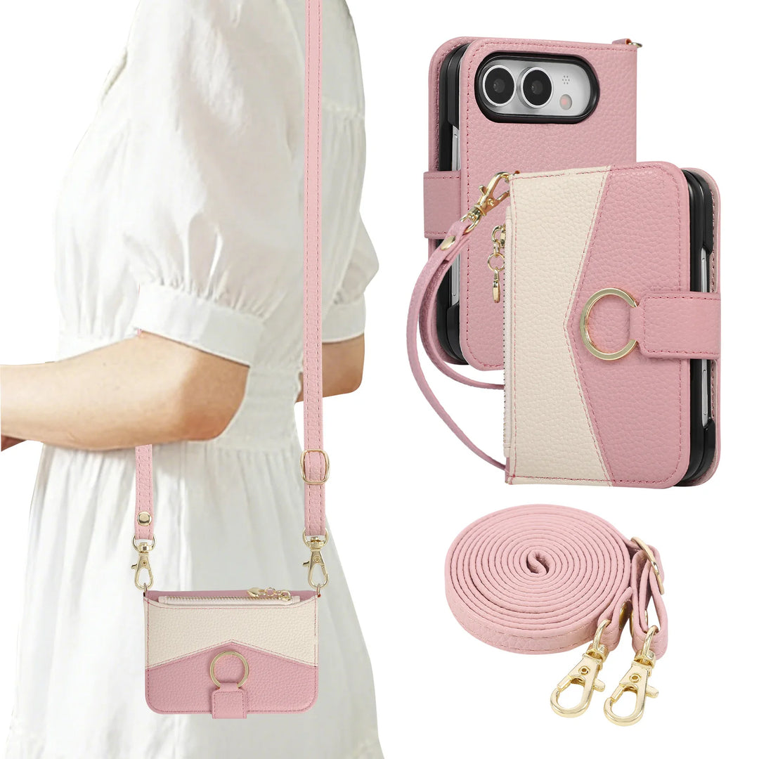 Uvia | Wallet Phone Case with Crossbody Strap and Card Pocket